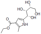 CAS#: 5971-80-2， 2-Methyl-5-[(1R,2S,3R)-1,2,3,4-tetrahydroxybutyl]-1H-Pyrrole-3-carboxylic acid ethyl ester