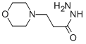 structure of CAS# 59737-33-6, 3-Morpholin-4-Yl-Propionic Acid Hydrazide;3-(4-Morpholin-4-Iumyl)Propanehydrazide;3-Morpholin-4-Ium-4-Ylpropionohydrazide;Zinc01958408