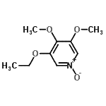 CAS#: 59823-67-5， 3-Ethoxy-4,5-Dimethoxypyridine 1-Oxide