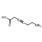 CAS#: 59862-93-0， 3-Heptynoic Acid