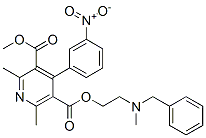 CAS#: 59875-58-0， 2-(N-Benzyl-N-Methylamino)Ethyl Methyl 2,6-Dimethyl-4-(3-Nitrophenyl)-3,5-Pyridinedicarboxylate