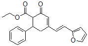 CAS#: 5989-59-3， 4-[(E)-2-(2-Furyl)vinyl]-2-oxo-6-phenyl-1-cyclohex-3-enecarboxylic acid ethyl ester