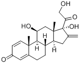 CAS 登录号：599-33-7， 泼尼立定
