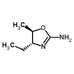 CAS#: 599206-76-5， (4R,5R)-4-Ethyl-5-Methyl-4,5-Dihydro-1,3-Oxazol-2-Amine