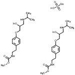 CAS#: 59954-01-7， Methyl (2-{4-[2-Hydroxy-3-(Isopropylamino)Propoxy]Phenyl}Ethyl)Carbamate Sulfate (2:1)