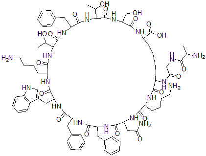 CAS#: 59983-96-9， Somatostatin SS-1