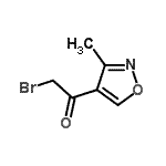 CAS#: 59986-36-6， 2-Bromo-1-(3-Methyl-1,2-Oxazol-4-Yl)Ethanone