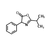 CAS#: 60050-54-6， 2-Isopropyl-4-Phenyl-1,3-Oxazol-5(4H)-One
