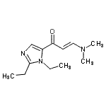 CAS#: 600638-92-4， (2E)-1-(1,2-Diethyl-1H-imidazol-5-yl)-3-(dimethylamino)-2-propen-1-one