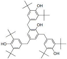 CAS#: 6010-34-0， 2,4,6-Tris-(3,5-Di-Tert-Butyl-4-Hydroxybenzyl)Phenol