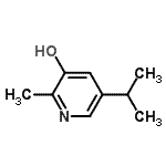 CAS#: 60138-34-3， 5-Isopropyl-2-Methyl-3-Pyridinol