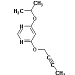 CAS 登录号：601482-40-0， 4-(2-丁炔-1-基氧基)-6-异丙氧基嘧啶