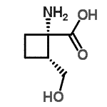 CAS#: 601501-25-1， (1S,2R)-1-Amino-2-(hydroxymethyl)cyclobutanecarboxylic acid