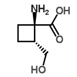 CAS#: 601501-26-2， (1R,2R)-1-amino-2-(hydroxymethyl)cyclobutane-1-carboxylic acid