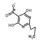 CAS#: 60185-68-4， 6-Hydroxy-5-Nitro-2-Propyl-4(1H)-Pyrimidinone