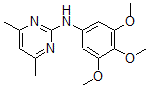 CAS 登录号：60218-40-8， 4,6-二甲基-N-(3,4,5-三甲氧基苯基)-2-嘧啶胺