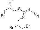 CAS#: 60222-99-3， Bis(2,3-dibromopropylsulfanyl)methylidenecyanamide