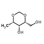 CAS#: 602307-20-0， 1-Deoxy-2,4-O-methylene-D-xylitol