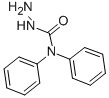 structure of CAS# 603-51-0, 4,4-Diphenylsemicarbazide;Hydrazinecarboxamide, N,N-Diphenyl-;Nsc8717;Semicarbazide, 4,4-Diphenyl-