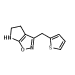 CAS#: 603067-46-5， 3-(2-Thienylmethyl)-5,6-dihydro-4H-pyrrolo[3,2-d][1,2]oxazole
