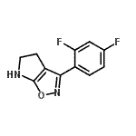CAS#: 603067-91-0， 3-(2,4-Difluorophenyl)-5,6-dihydro-4H-pyrrolo[3,2-d][1,2]oxazole