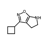 CAS#: 603067-95-4， 3-Cyclobutyl-5,6-dihydro-4H-pyrrolo[3,2-d][1,2]oxazole