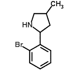 CAS#: 603068-35-5， 2-(2-Bromophenyl)-4-methylpyrrolidine