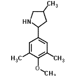 CAS#: 603068-63-9， 2-(4-Methoxy-3,5-dimethylphenyl)-4-methylpyrrolidine