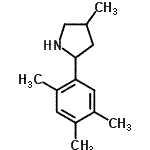 CAS 登录号：603068-82-2， 4-甲基-2-(2,4,5-三甲基苯基)吡咯烷