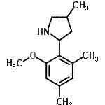 CAS#: 603068-98-0， 2-(2-Methoxy-4,6-dimethylphenyl)-4-methylpyrrolidine