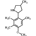 CAS#: 603089-80-1， 2-(4-Methoxy-2,3,6-trimethylphenyl)-4-methylpyrrolidine