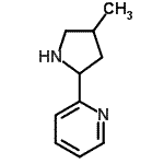 CAS#: 603089-88-9， 2-(4-Methyl-2-pyrrolidinyl)pyridine