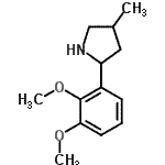 CAS#: 603090-09-1， 2-(2,3-Dimethoxyphenyl)-4-methylpyrrolidine