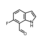 CAS#: 603309-90-6， 6-Fluoro-1H-indole-7-carbaldehyde