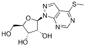 CAS#: 60355-67-1， 1 beta-Ribofuranosyl-4-(Methylmercapto)Pyrazolo(3,4-d)Pyrimidine