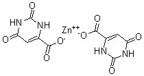 CAS#: 60388-02-5， Bis(1,2,3,6-Tetrahydro-2,6-Dioxo-4-Pyrimidinecarboxylato)-(T-4)-Zinc