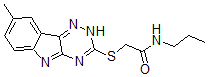CAS#: 603946-28-7， 2-[(8-Methyl-2H-1,2,4-Triazino[5,6-b]Indol-3-Yl)Thio]-N-Propyl-Acetamide