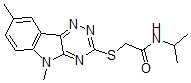 CAS#: 603946-54-9， 2-[(5,8-Dimethyl-5H-1,2,4-Triazino[5,6-b]Indol-3-Yl)Thio]-N-(Isopropyl)-Acetamide