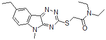 CAS#: 603946-67-4， N,N-Diethyl-2-[(8-Ethyl-5-Methyl-5H-1,2,4-Triazino[5,6-b]Indol-3-Yl)Thio]-Acetamide