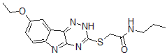 CAS#: 603947-70-2， 2-[(8-Ethoxy-2H-1,2,4-Triazino[5,6-b]Indol-3-Yl)Thio]-N-Propyl-Acetamide