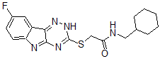 CAS#: 603947-99-5， N-(Cyclohexylmethyl)-2-[(8-Fluoro-2H-1,2,4-Triazino[5,6-b]Indol-3-Yl)Thio]-Acetamide