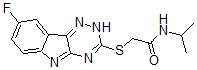 CAS#: 603948-05-6， 2-[(8-Fluoro-2H-1,2,4-Triazino[5,6-b]Indol-3-Yl)Thio]-N-(Isopropyl)-Acetamide