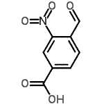 CAS#: 604000-99-9， 4-formyl-3-nitro-benzoic acid