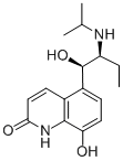 CAS#: 60443-17-6， 8-Hydroxy-5-[1-Hydroxy-2-(Propan-2-Ylamino)Butyl]-1H-Quinolin-2-One