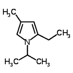 CAS#: 60444-15-7， 2-Ethyl-1-Isopropyl-4-Methyl-1H-Pyrrole