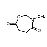 CAS#: 604766-87-2， 3-Methyl-1,3-oxazepane-4,7-dione