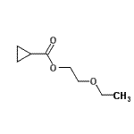 CAS#: 604791-00-6， 2-Ethoxyethyl cyclopropanecarboxylate