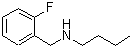 结构式 CAS# 60509-33-3, N-(2-氟苄基)-1-丁胺