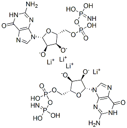 CAS#: 60522-21-6， Guanosine, 5'-(Trihydrogen Imidodiphosphate), Tetralithium Salt
