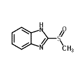 CAS#: 60525-14-6， 2-(Methylsulfinyl)-1H-Benzimidazole
